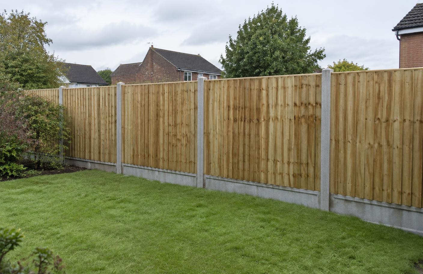 Fencing landscaping example